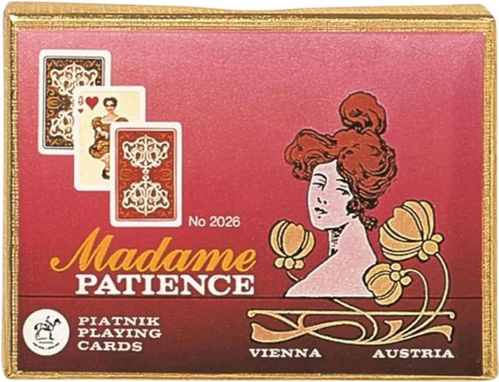 Karty-spelletjes voor één speler, genaamd "Madame" Productafbeelding 