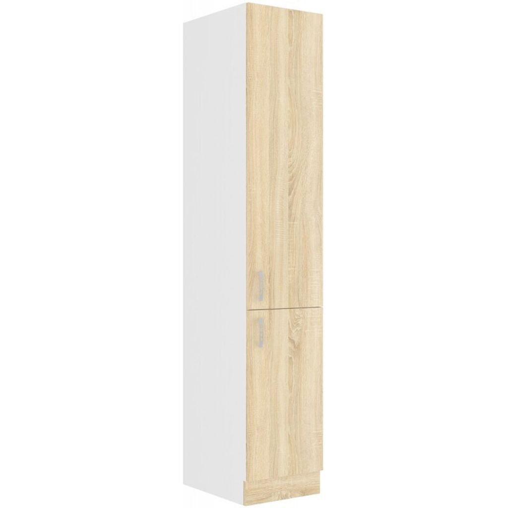Lebensmittelschrank SABRYA – Breite 40 cm, Eiche Sonoma / Produktbild 