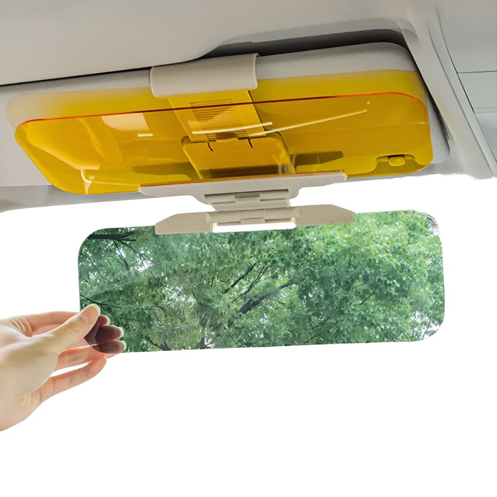 Sonnenblende Auto Windschutzscheiben Faltbare Sonnenblende Tag und Nacht Auto Sonnenschutz Frontscheibe Anti-Fernlicht und Blendschutz Auto-Visier