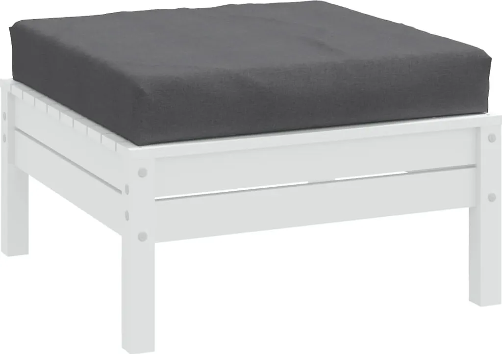 Cuscino per Bancali 60x60 Antracite - Resistente e Facile da Pulire