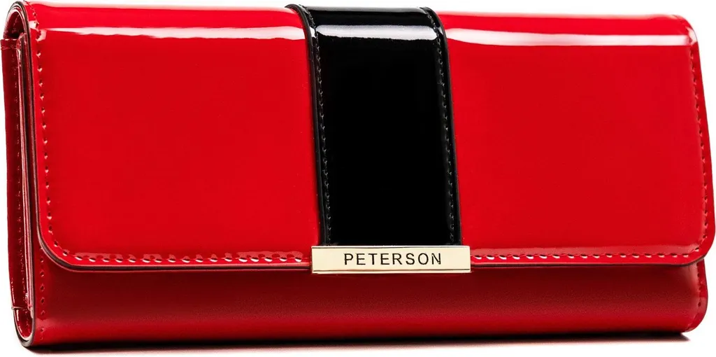 Portafoglio Grande da Donna Peterson | Eco Pelle Orizzontale RFID