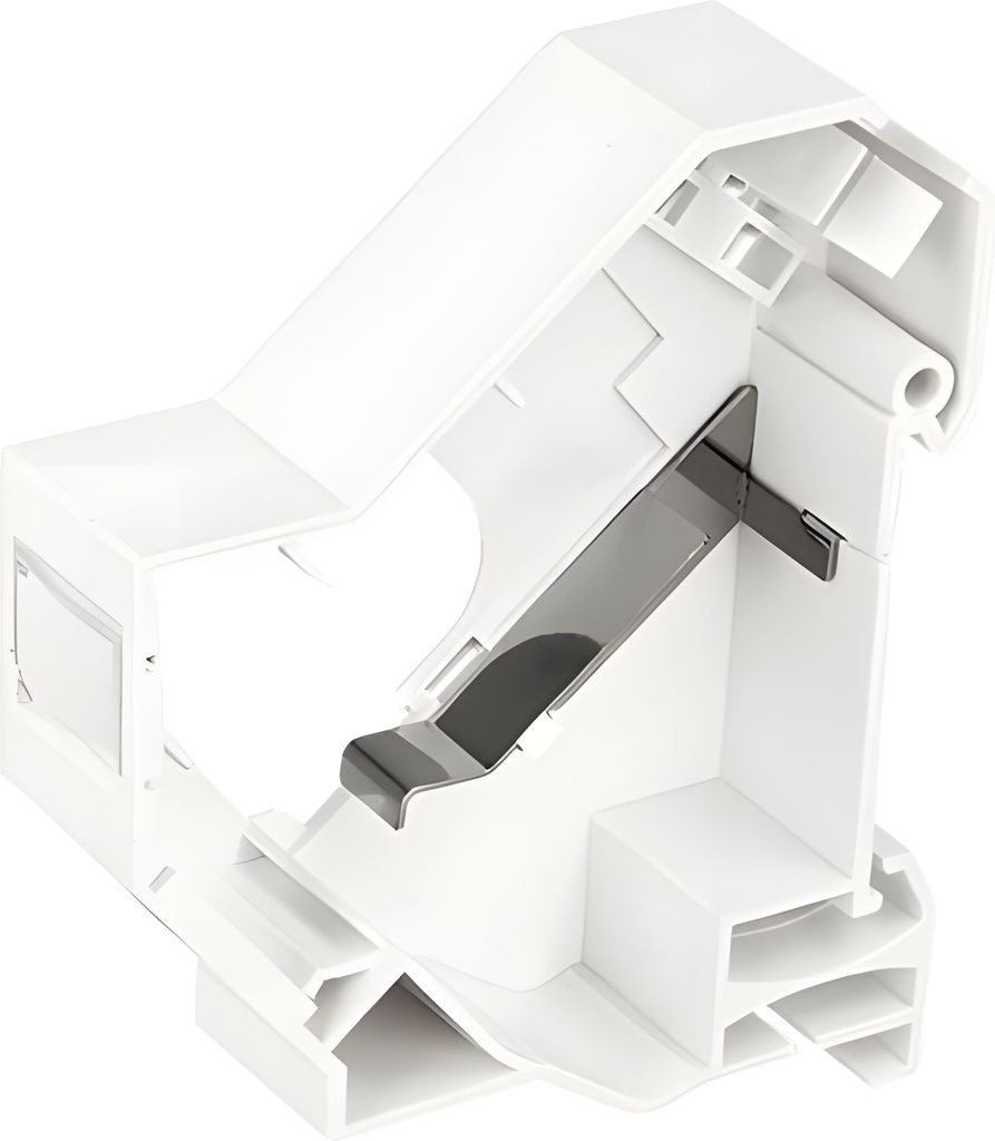 DELOCK Keystone Halterung für Hutschienen mit Erdung