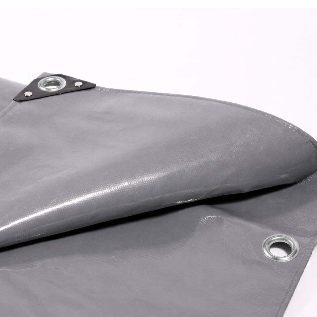 PVC Abdeckplane Grau 650 g|m² 4 x 6 m