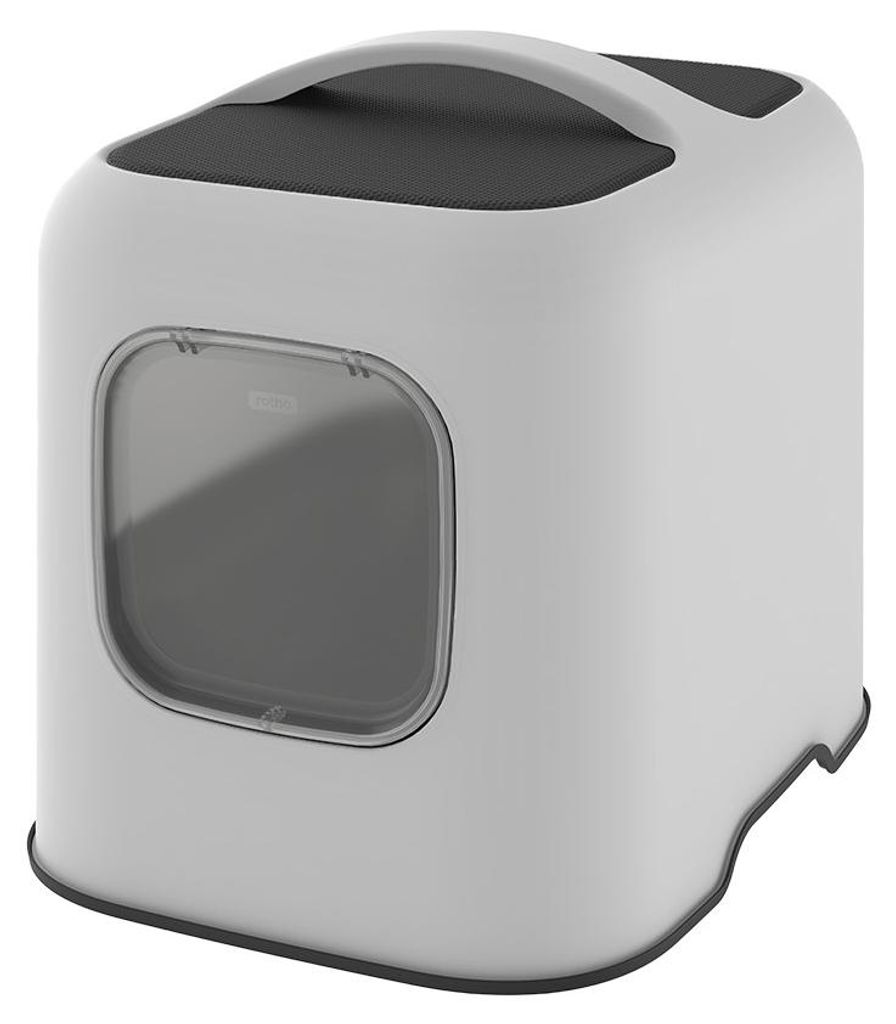 Rotho Katzentoilette mit Haube Biala - 51 x 39,5 x 44,3 cm Produktbild 