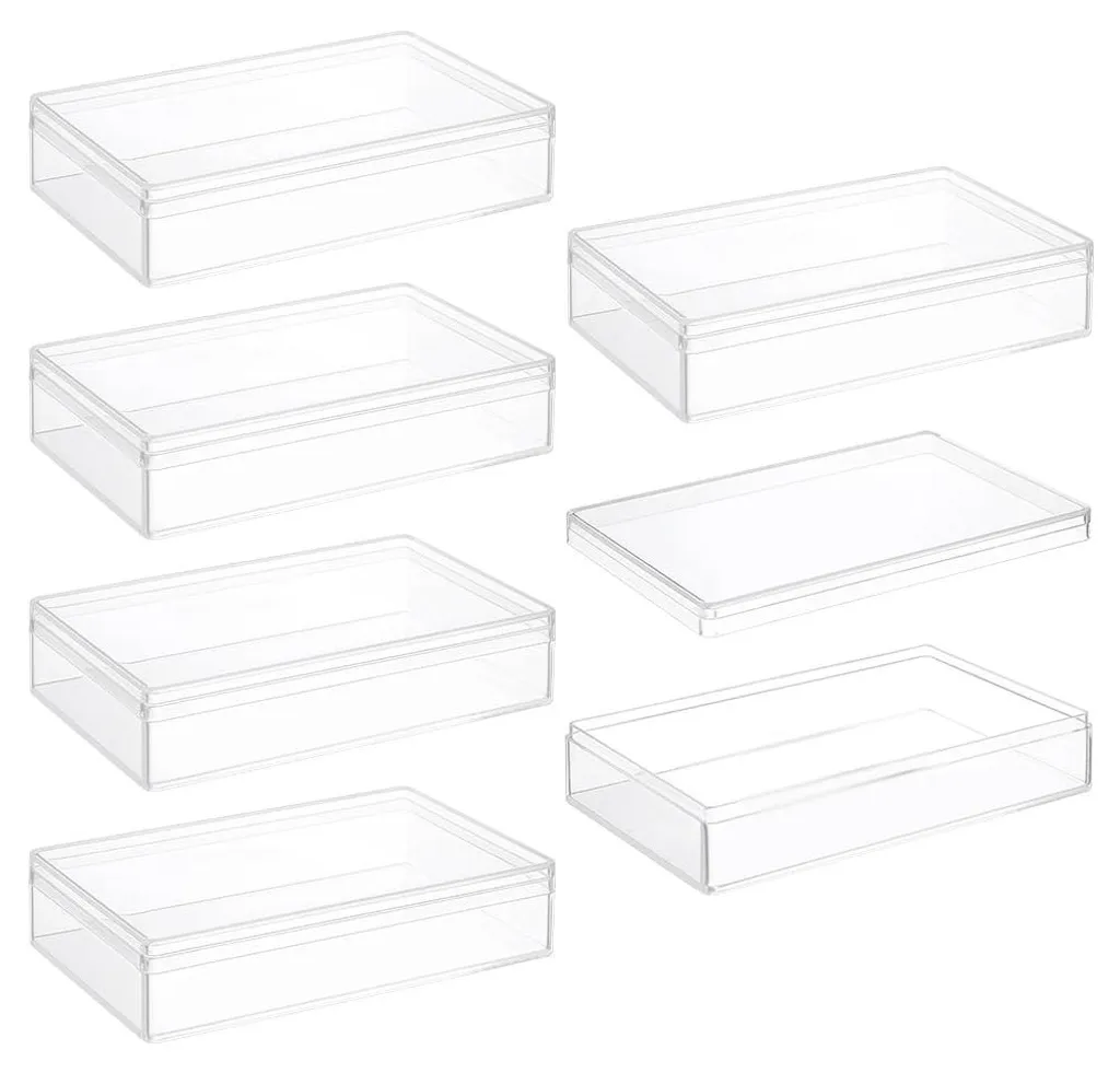Boîtes pour Cadeaux de Mariage et Fêtes - Acrylique Transparent x6