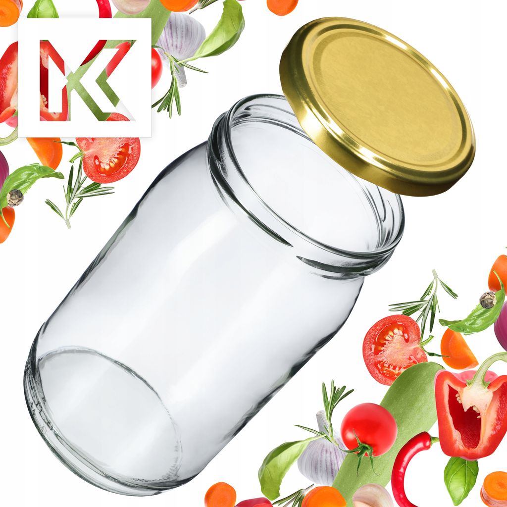 Waam Barattolo per conserve + coperchio di plastica 100ml