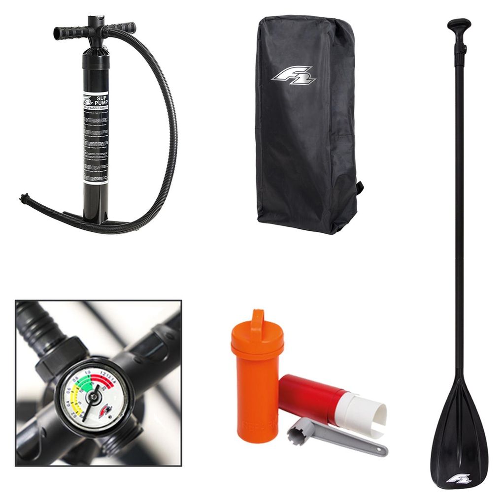 F2 Set Stand Up Paddle Board SUP Basic Zubehör Paket Produktbild 