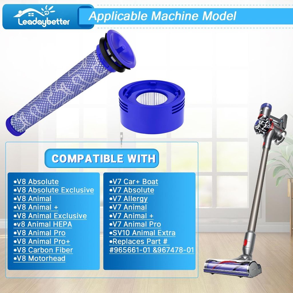 JIGOO Ersatzfilter 2 Stück Vorfilter Für JIGOO T6 Produktbild-Vorschau 7