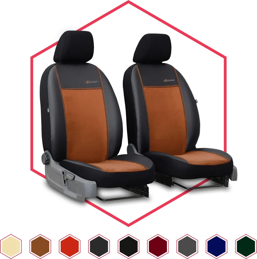 Fodere Ford Transit VI 1+1 BUS Marroni - Alta Resistenza 2006-16