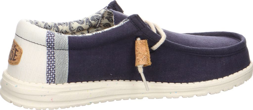 Hey Dude Wally Linen Natural Schuhe Blau EU 44 Mann Blau EU Produktbild 