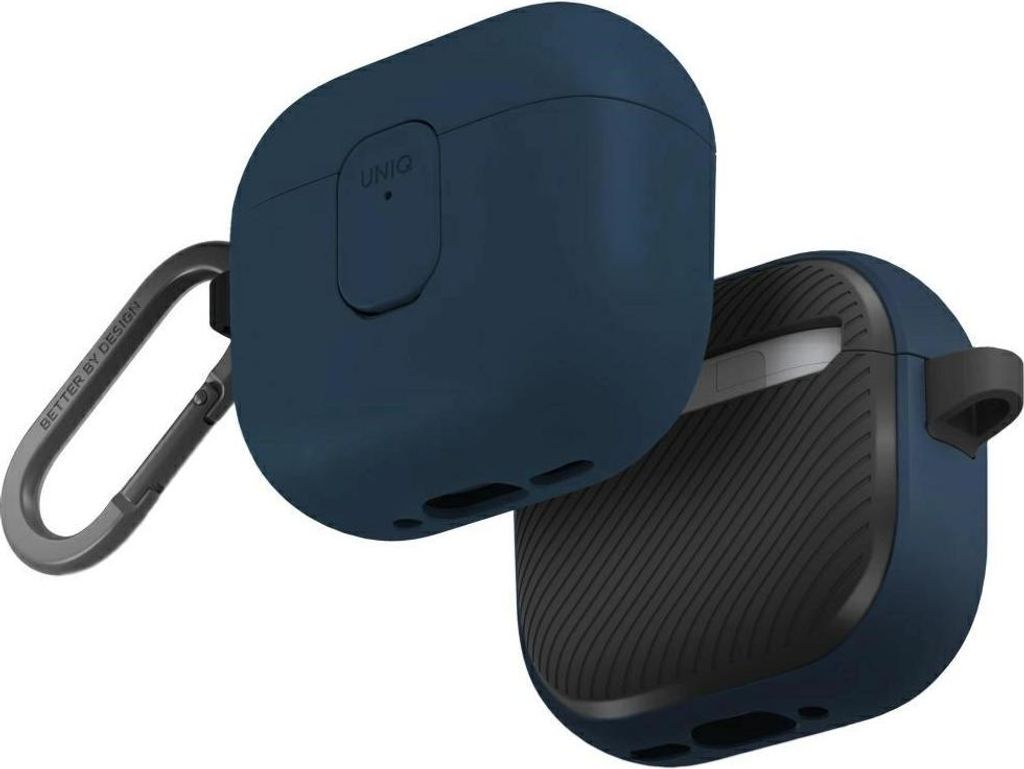Uniq Clyde Lock Fall Do Airpods 4 - Niebieskie