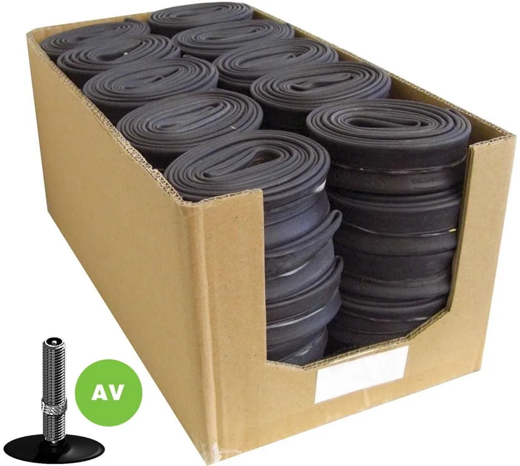 Chambre à air pour pneus 28 à 29 pouces Edge valve auto AV40 pack 50