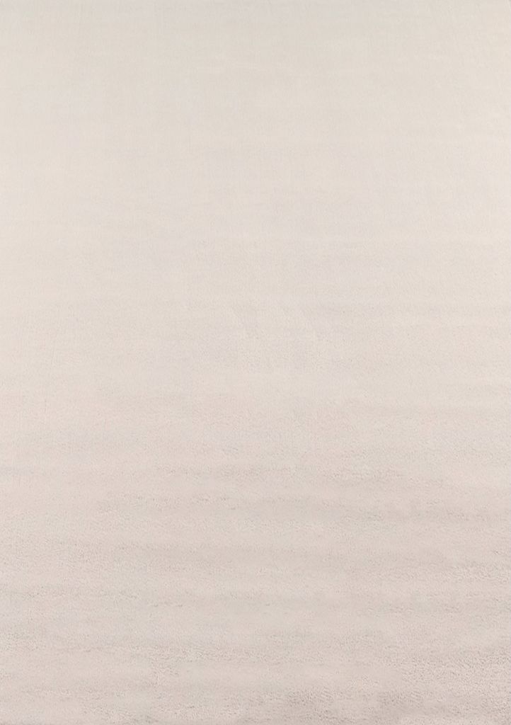 Villa Möbel Skyvio Wohnzimmer-Teppich, Kurzfloor-Teppich, Waschbar, Einfarbig, Farbe:Creme, Grösse:60x110 cm