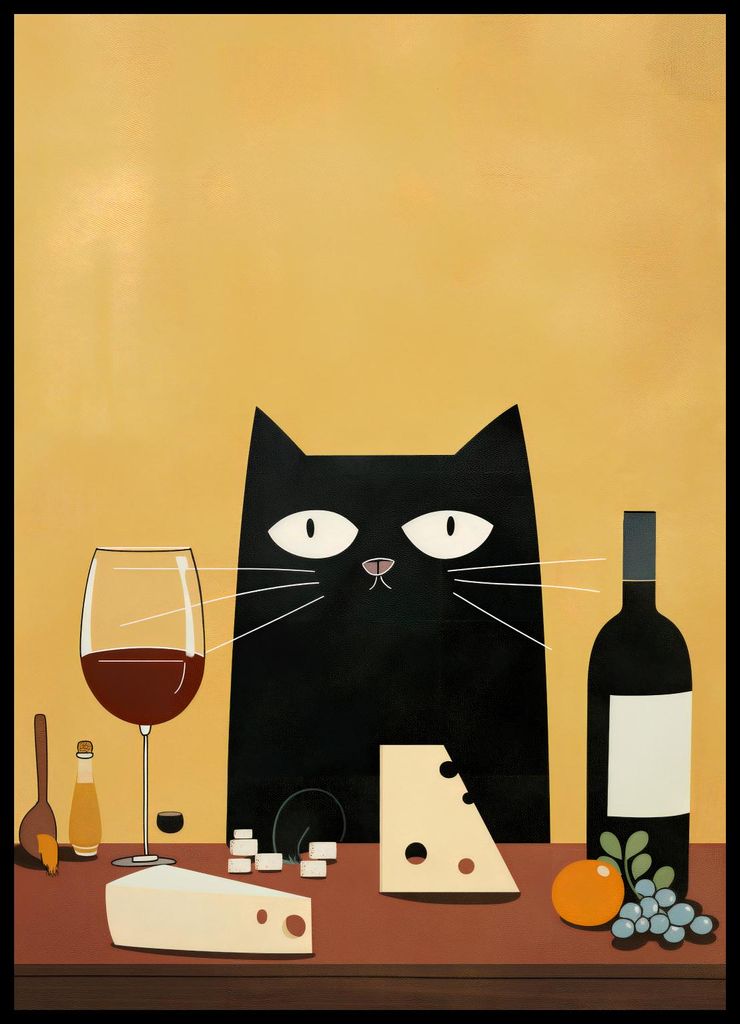 Plakat 50x70cm Gastronomisches Festmahl