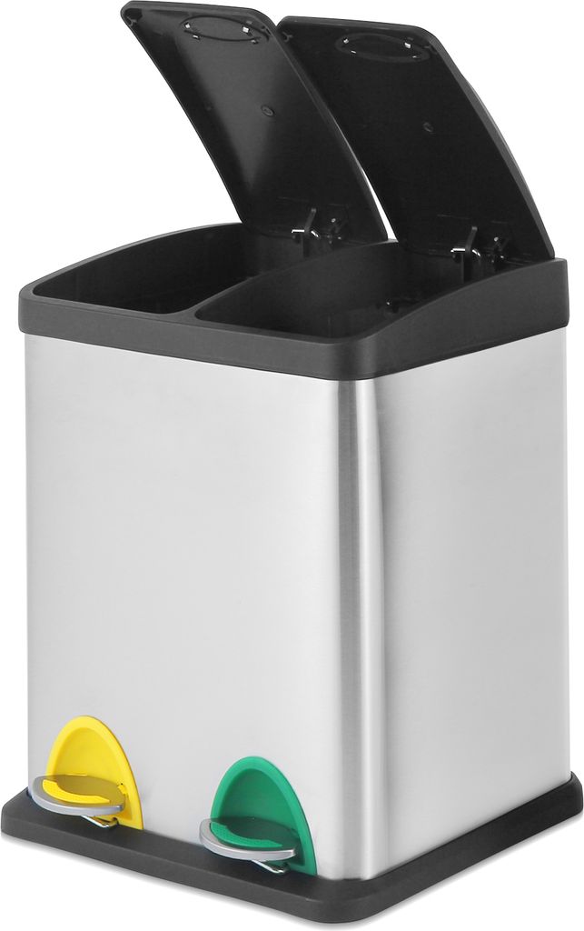 Jago® Abfallbehälter – 16/24/45/60 Liter - 2 oder 3 fächer, Produktbild 8