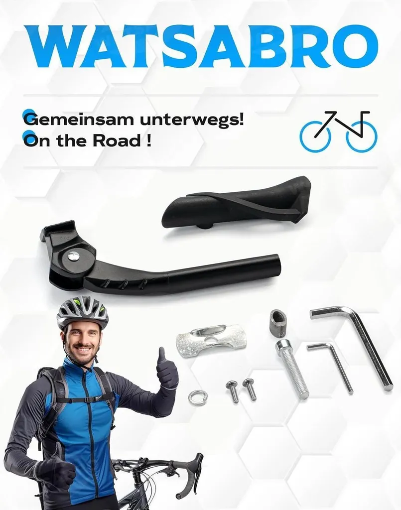 Support vélo enfant télescopique en aluminium avec hauteur ajustable 20" - 7