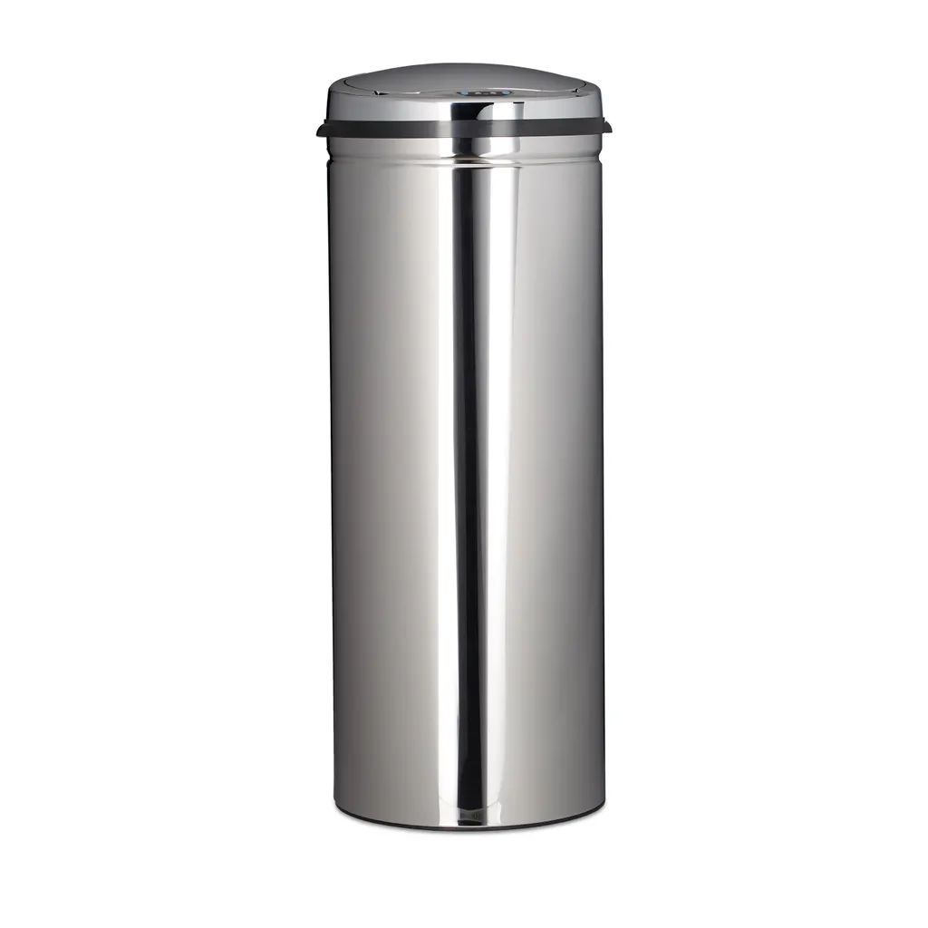 Grande Poubelle 50 L pour Famille avec Capteur Automatique Pratique