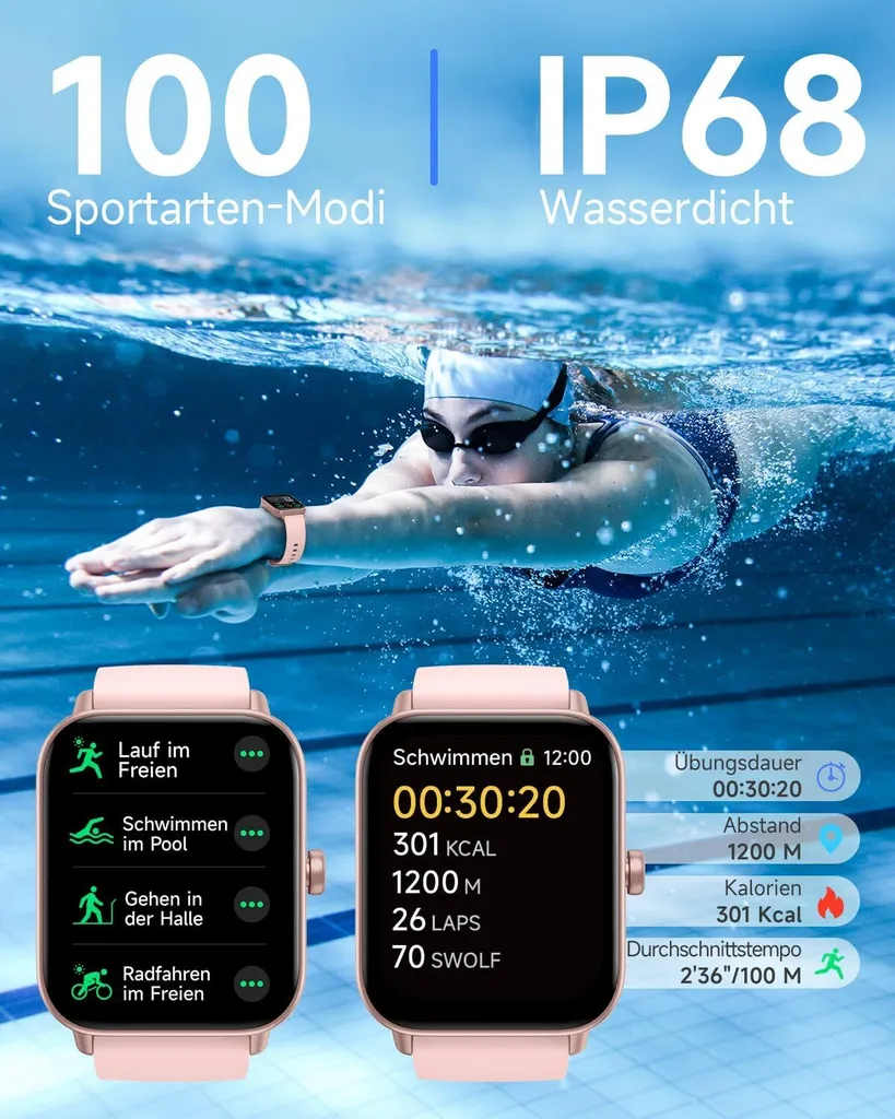 Miglior Smartwatch Donna Economico con Alexa e Chiamate HD 2024 - 5