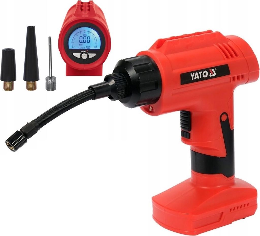 Compressore senza fili da 120 W, 25 l/min con batteria Immagine del prodotto 