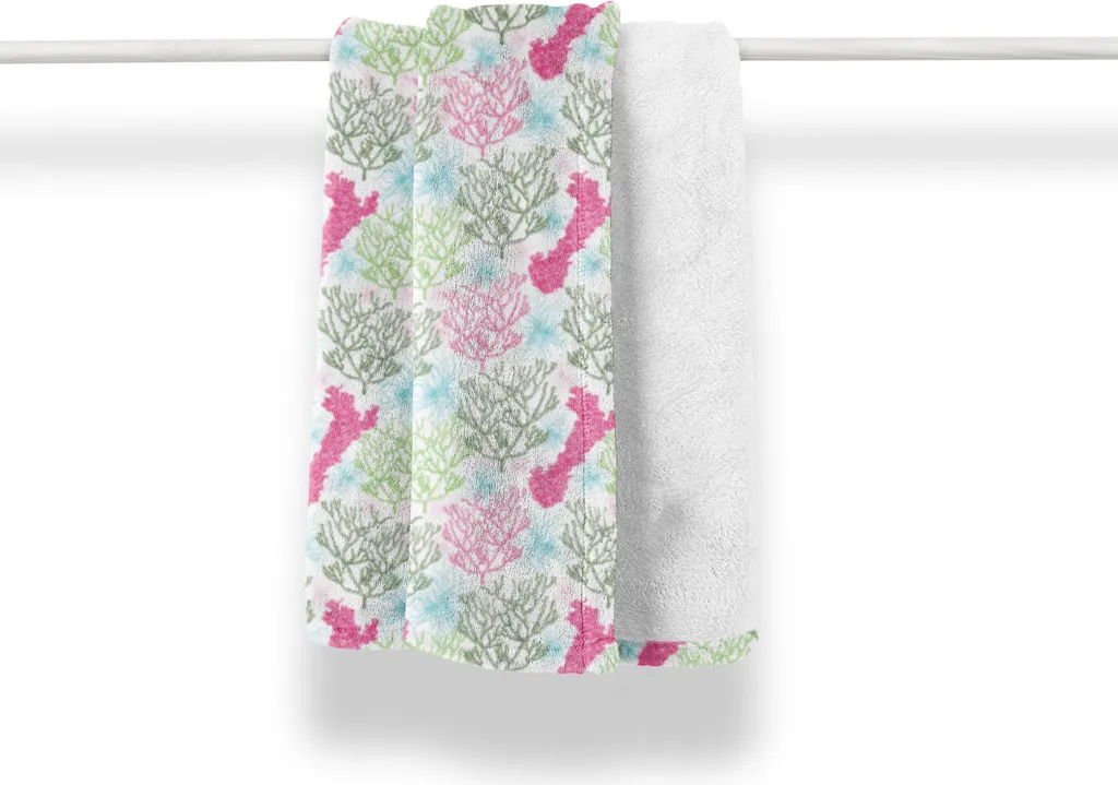 Coperta d'Arredo Rosa Alghe Abakuhaus - Plaid Design 125x175 cm