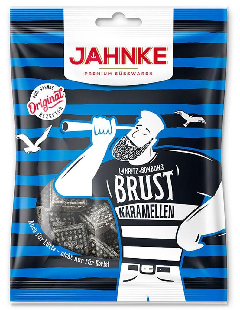 Jahnke Brust Karamellen 150g Produktbild 