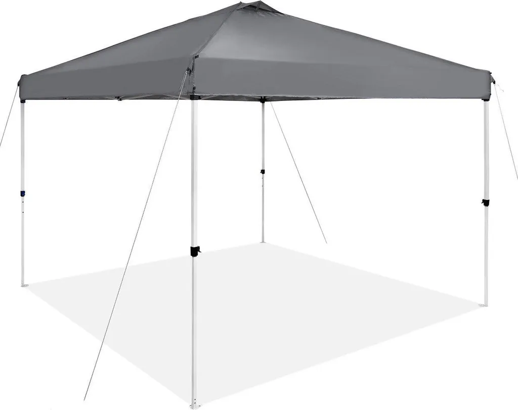 Gazebo 3x3 Grigio Minimal Pop-Up - Protezione Solare Design Moderno