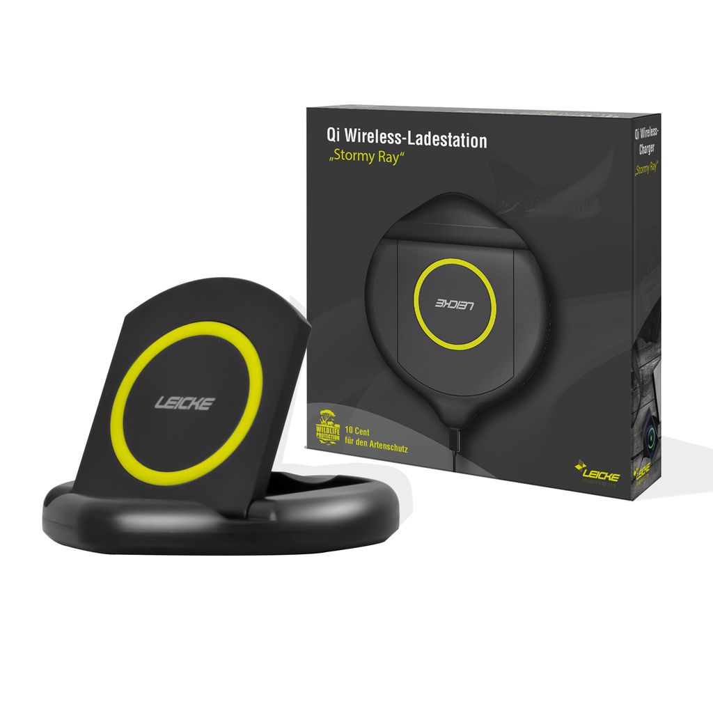 LEICKE Wireless Charger iPhone, kabelloses Ladegerät Produktbild 2