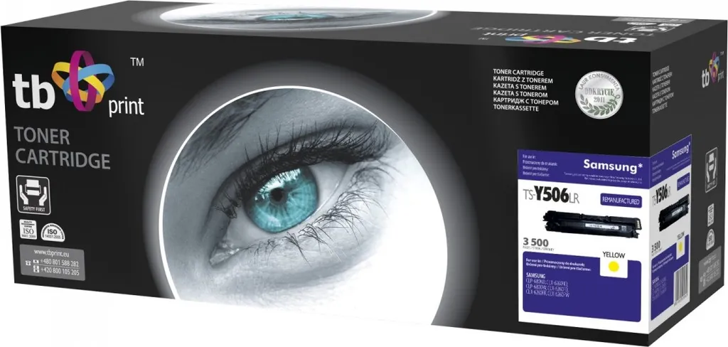 Cartuccia Toner Giallo TS-Y506LR TB Print per Samsung CLX-6260/CLP-680