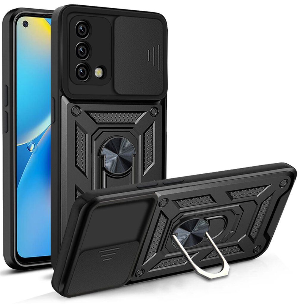 Oppo A74 4G Handyhülle Handy Tasche Hülle Outdoor Case Back TPU Silikon Bumper