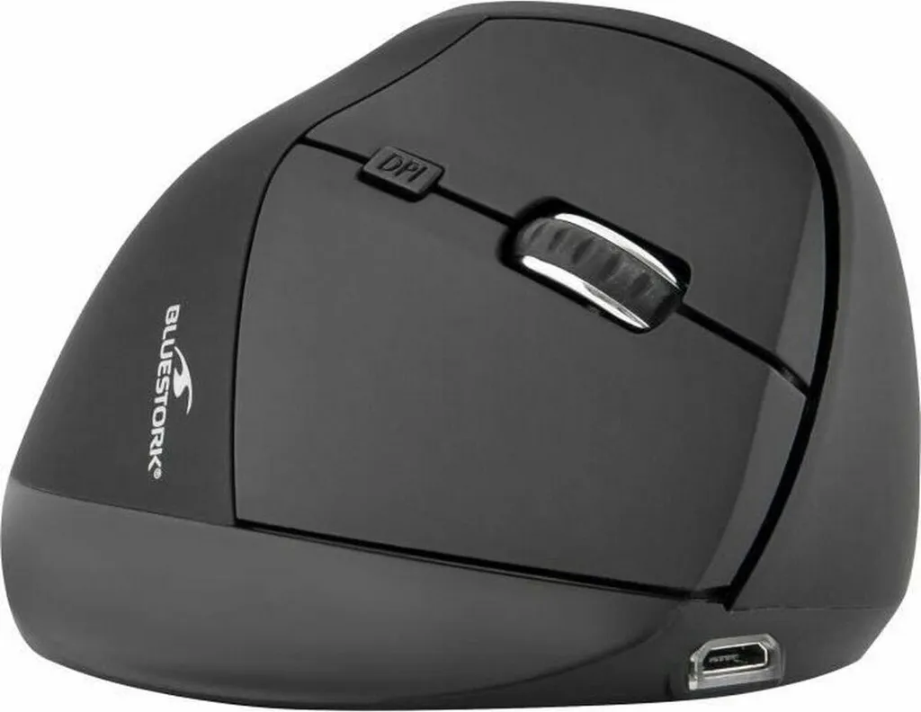 Souris Verticale Ergonomique Bluestork Rechargeable avec Micro USB PC - 3