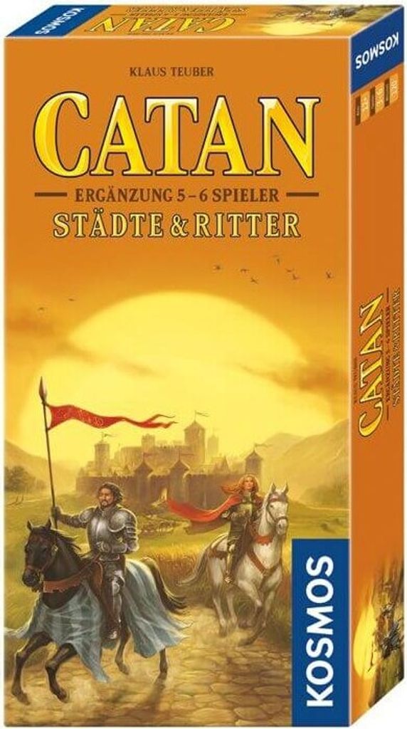 Die Siedler von Catan. Städte und Ritter. Erweiterung für 5 und 6 Spieler