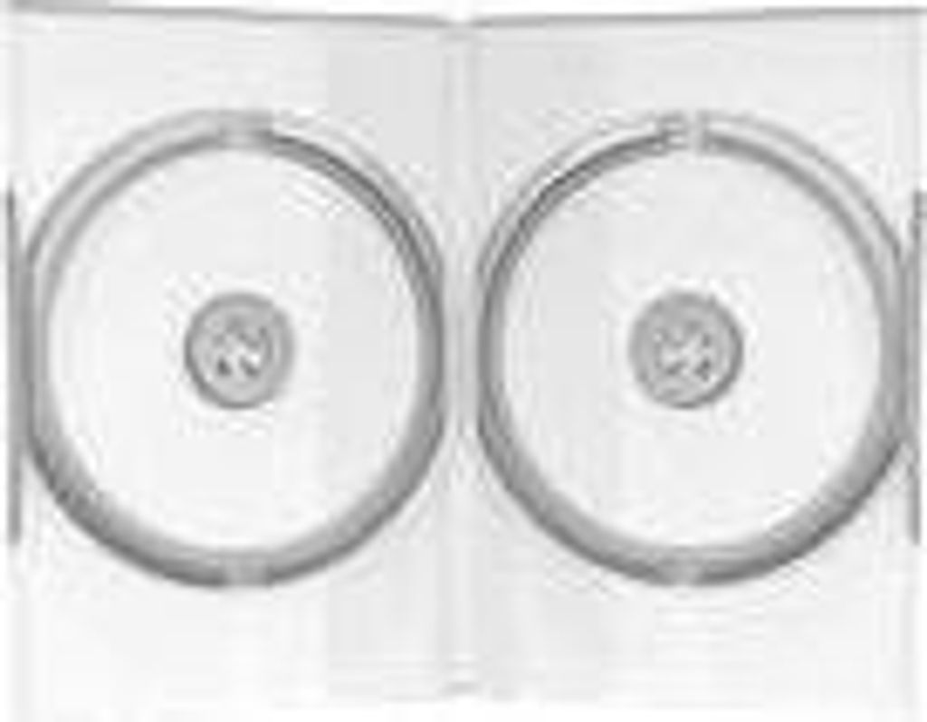 MediaRange DVD-Leerhülle für 2 Dics 14mm maschinenfähig Produktbild 