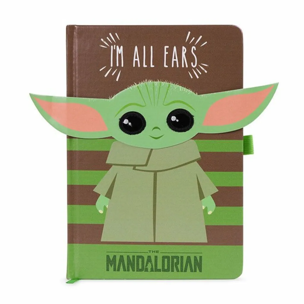 Star Wars The Mandalorian Notebook A5 | Diario Grogu da Collezione