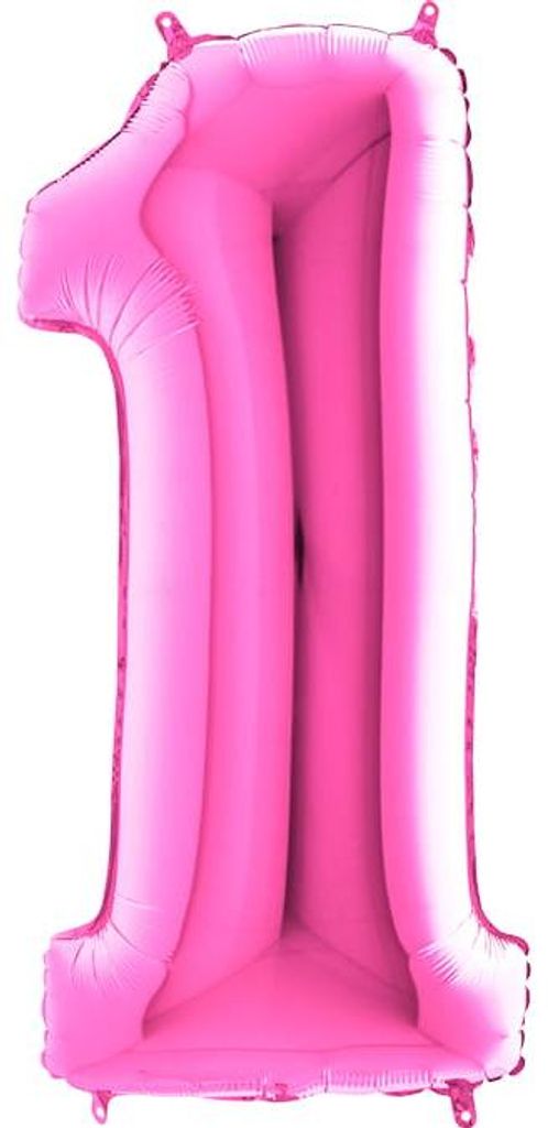 Ballon 100 Cm, Farbe Fuksia, Menge: 1 Produktbild 