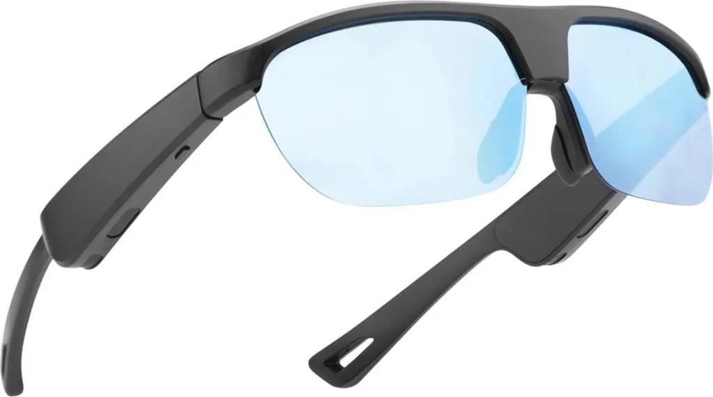Lunettes de soleil connectées Avizar Atlas Bluetooth pour smartphone bleu