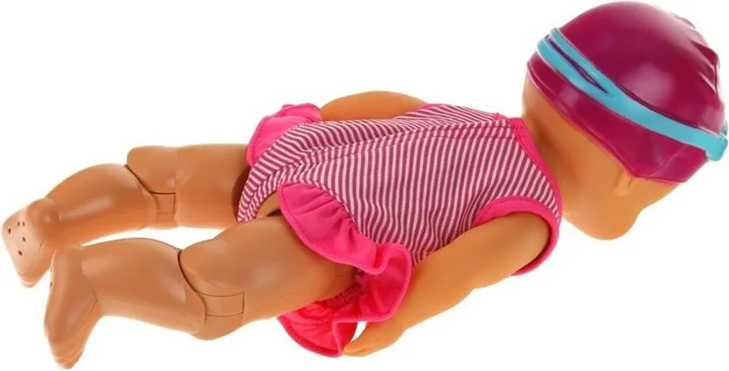 Poupée de bain flottante et interactive - Modèle étanche sans piles - 4