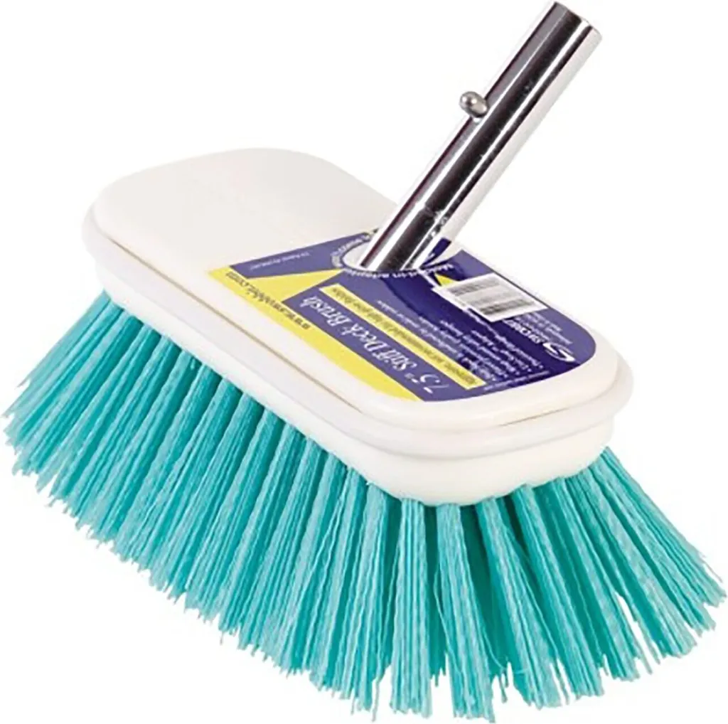 Brosse de pont pour éliminer le sel et les algues de bateau