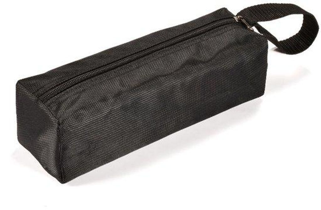 Multifunktionale Handtas, Draagbare Canvas-Tas, 30x10x10 cm, Schwarz