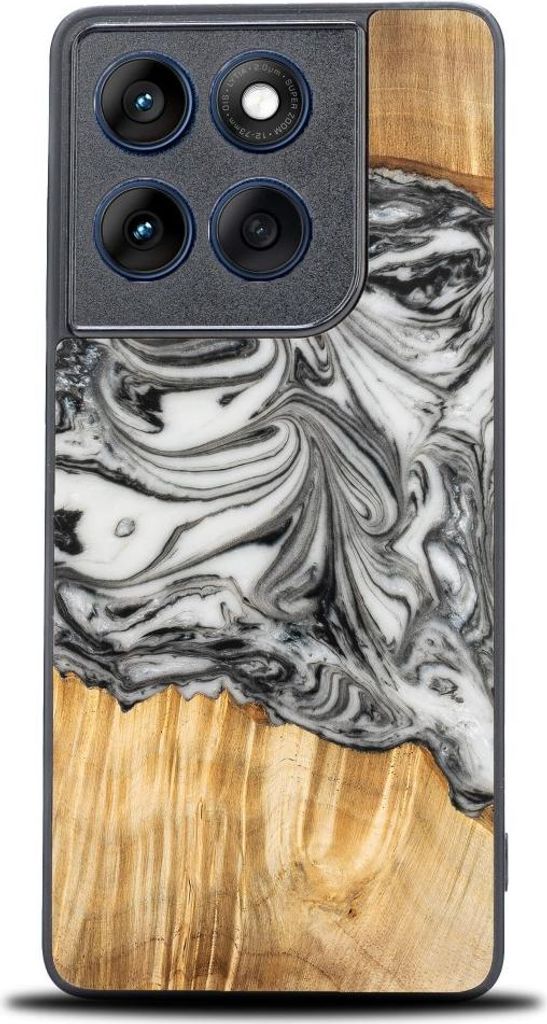 Bewood Einzigartige Hülle für Motorola Edge 60 Pro 5G - 4 Elemente - Erde