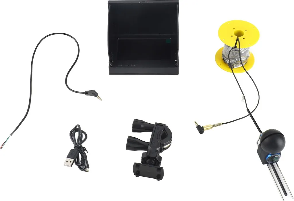 Fotocamera Da Pesca Subacquea 4,3 Pollici – Batteria 10000 MAh, IP68, Angolo 195°, Visione Notturna 12 LED