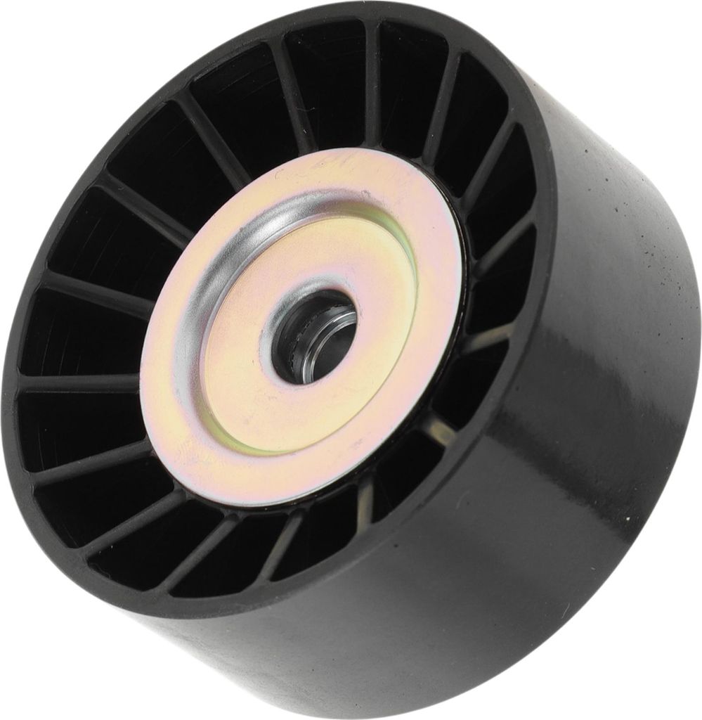 Antriebsriemenspannrolle für Ford Transit 2006-2014 Keilrippenriemenspannrolle Leerlauf Nr.6C1Q6C344AB Kunststoff Schwarz 1 Stück