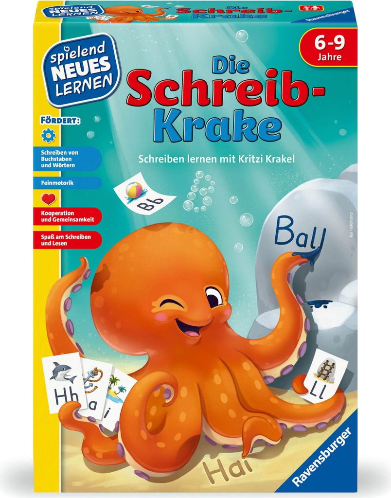 Il polpo scrivente Ravensburger 24683 Immagine del prodotto 