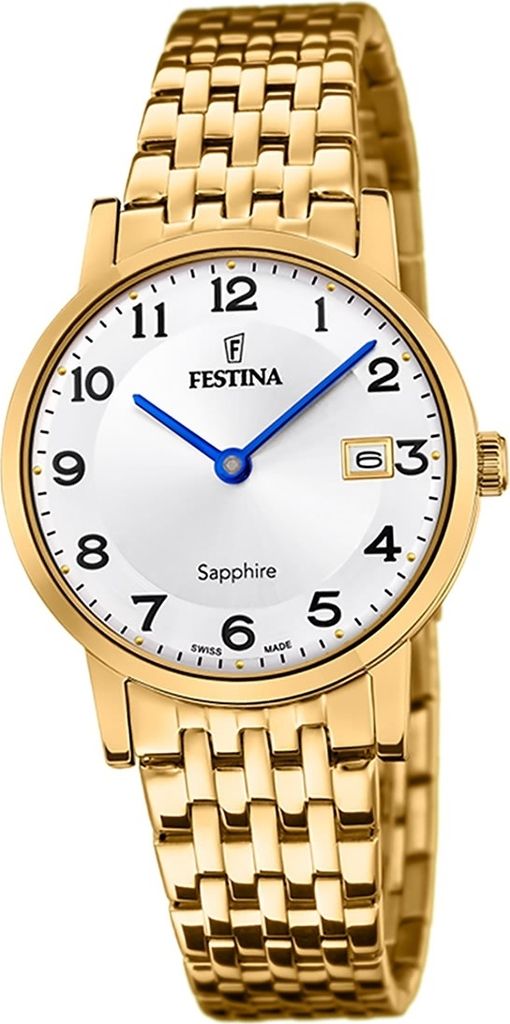 Festina Damen Uhr Swiss Edelstahlarmband gold D2UF20021/4 Produktbild 