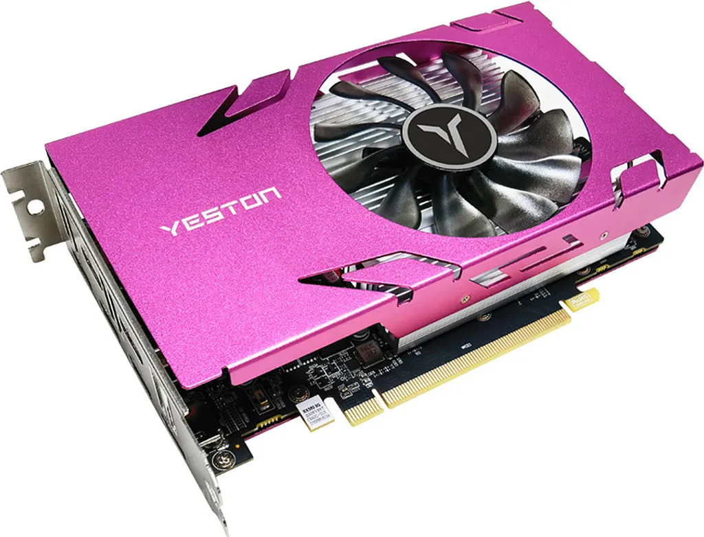 Carte graphique 6 ports HDMI Yeston RX 580 8G 256bit haute résolution