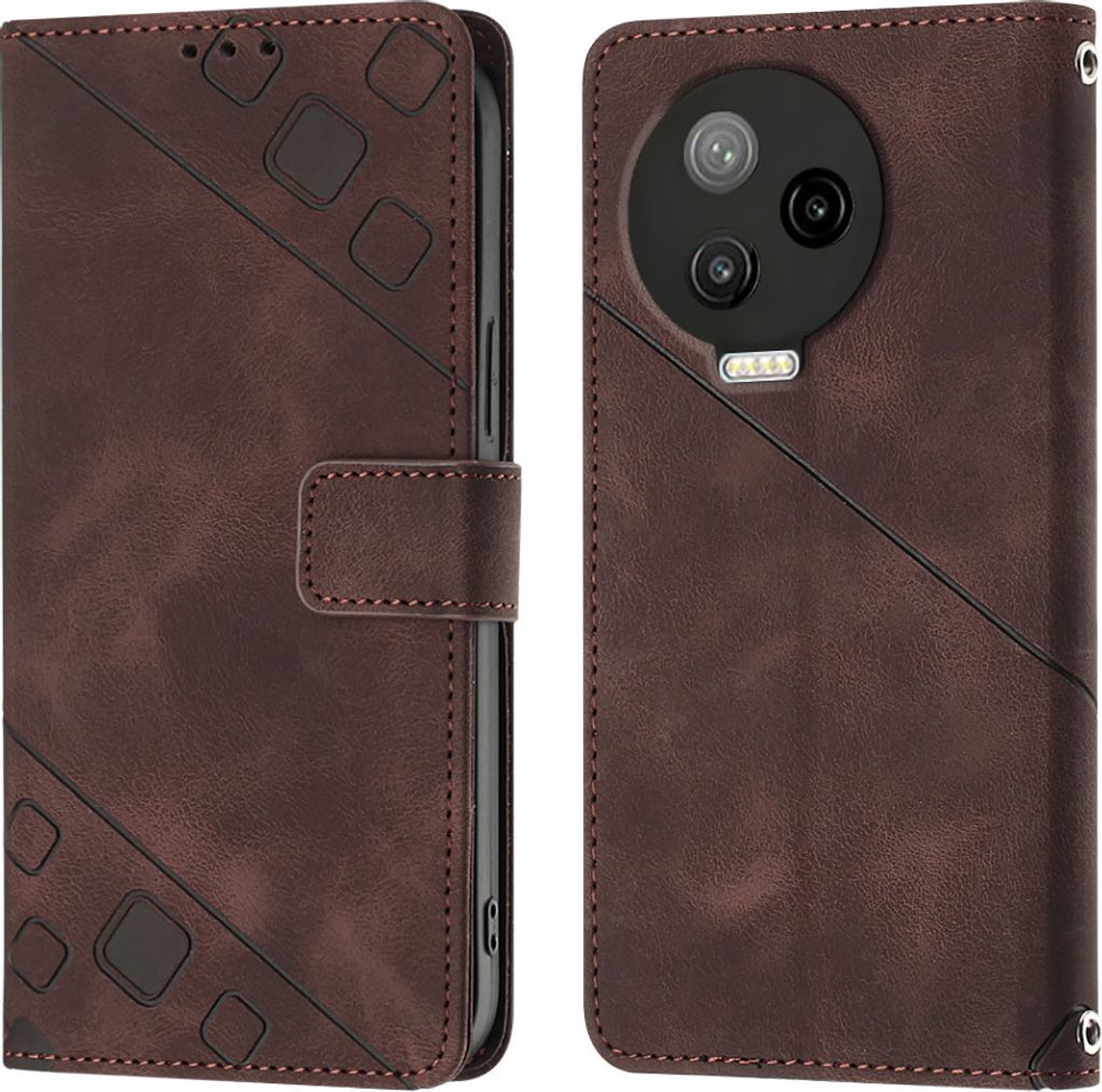 Hülle für Infinix Note 20 X676C Prägung Flip Leder Produktbild 