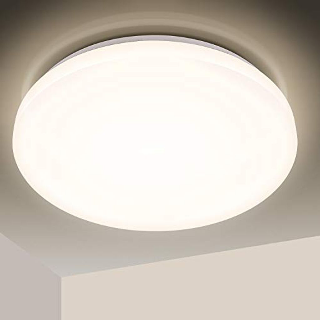 48W Deckenleuchte LED Acryl Deckenlampe Esszimmer Leuchte Flurleuchte IP44 12W 
