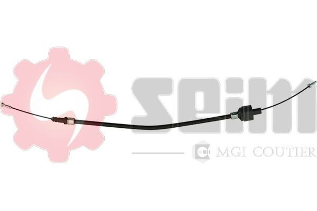 SEIM 600400 Kupplungsseil Seilzug für FORD FIESTA III (GFJ) 650/370mm