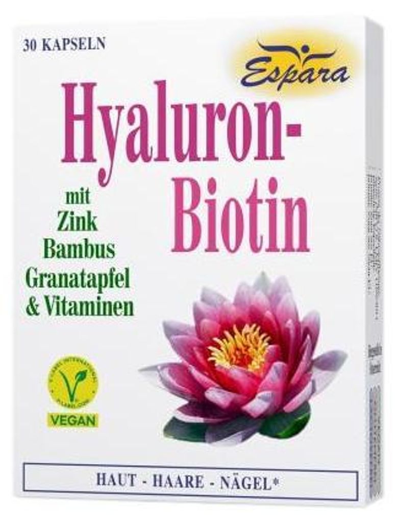 Espara Hyaluron-Biotin Kapseln, 30 Stück