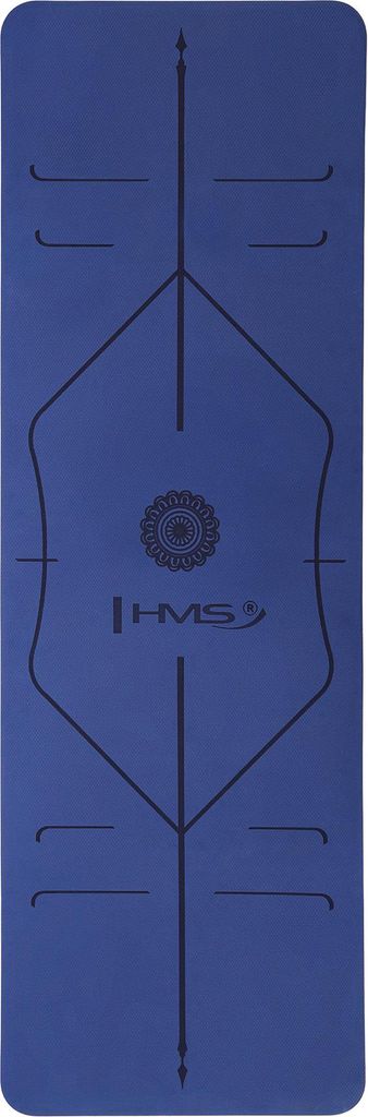Ym10 Yogamatte Tpe Dunkelblau Hms