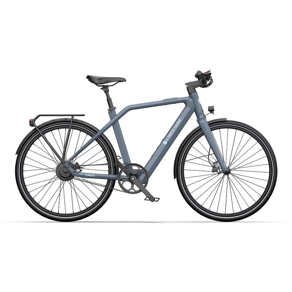ADO e Bike Air30 Pro(2 Speed),28 Zoll 700C, Elektrofahrrad,370,00 Wh Akku, ebike Damen/Herren, Riemenantrieb,ADO Smart APP,3,5-Zoll-IPS-Display,GPS